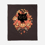Feline Spy-none fleece blanket-Snouleaf