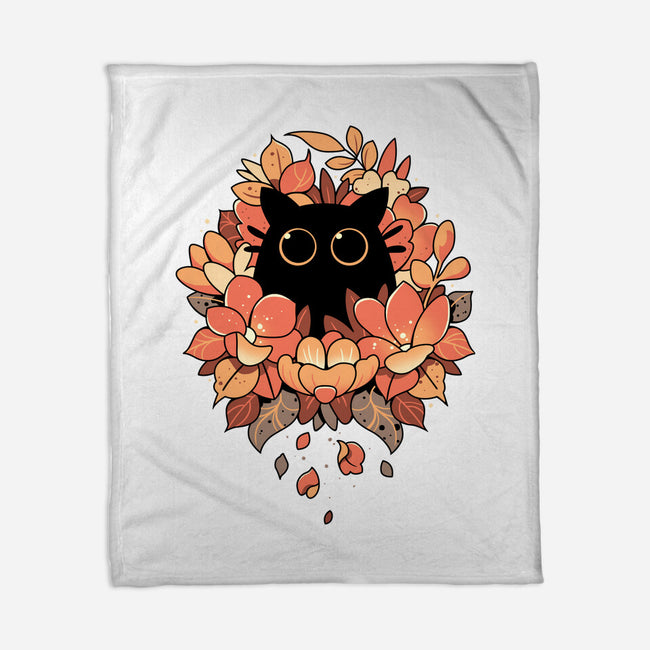 Feline Spy-none fleece blanket-Snouleaf