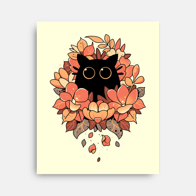 Feline Spy-none stretched canvas-Snouleaf