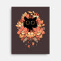 Feline Spy-none stretched canvas-Snouleaf