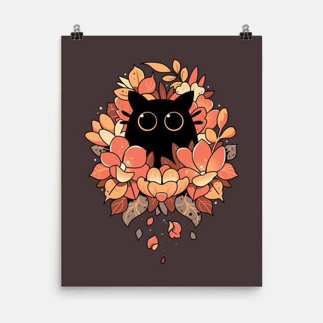 Feline Spy-none matte poster-Snouleaf