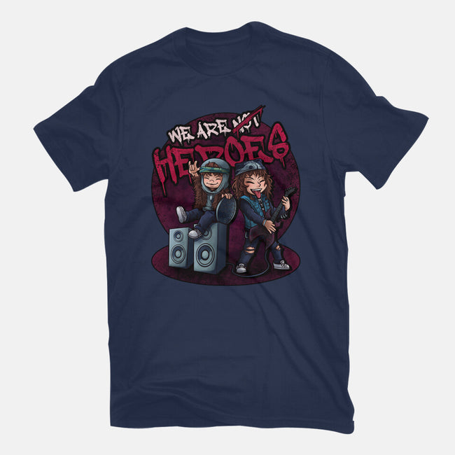 We Are Heroes-womens basic tee-Conjura Geek