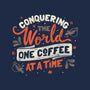 One Coffee At A Time-none stretched canvas-tobefonseca