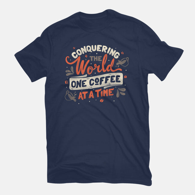 One Coffee At A Time-youth basic tee-tobefonseca
