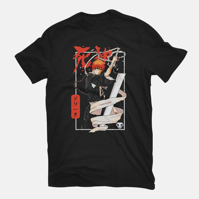 Samurai Ichigo-womens basic tee-Bellades