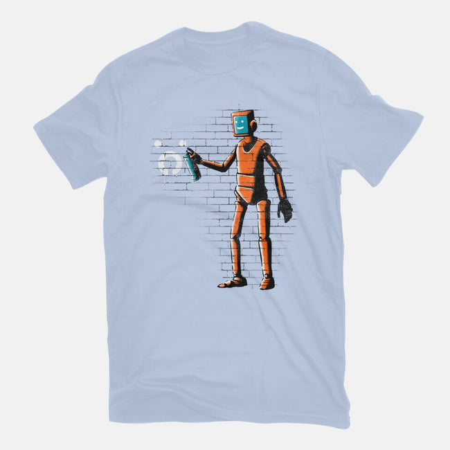 Outsider Graffiti-womens basic tee-paulagarcia