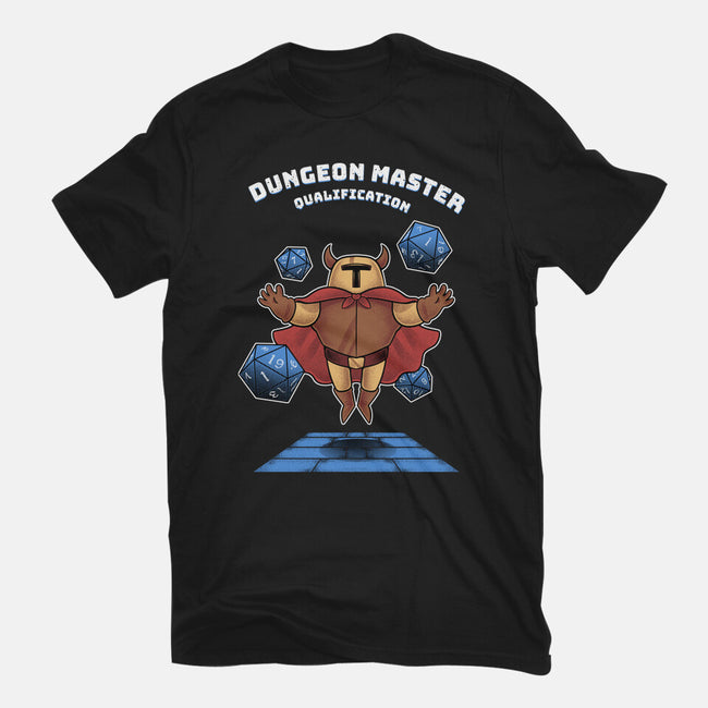 Dungeon Master Qualification-youth basic tee-FunkVampire