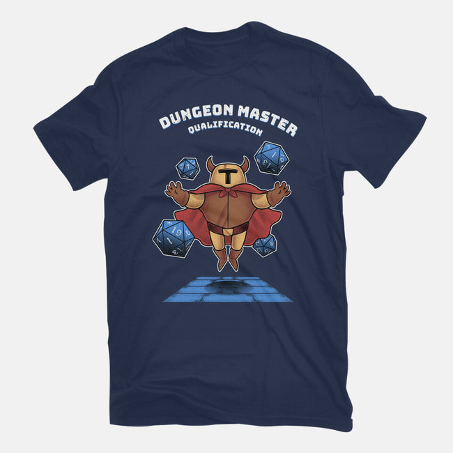 Dungeon Master Qualification-youth basic tee-FunkVampire
