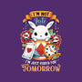 Wondrous Rabbit-none polyester shower curtain-Snouleaf