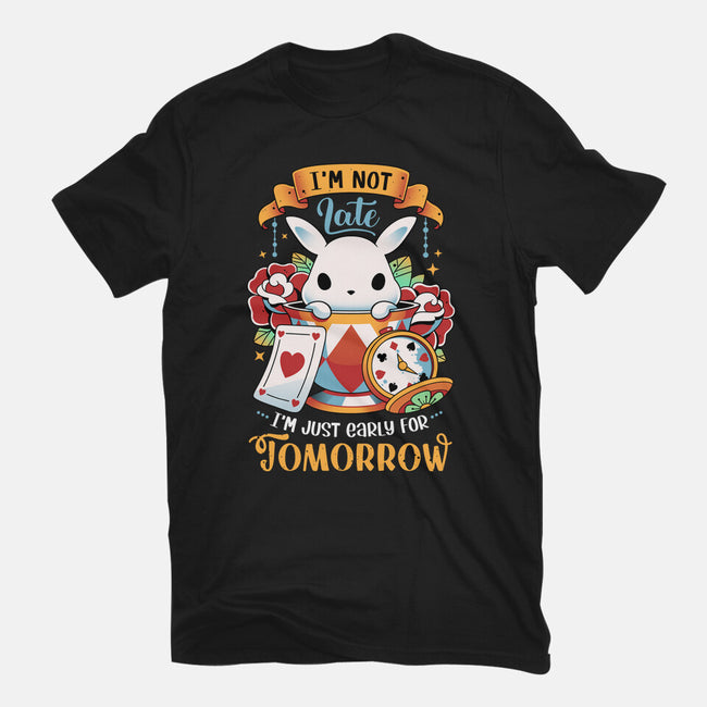 Wondrous Rabbit-youth basic tee-Snouleaf