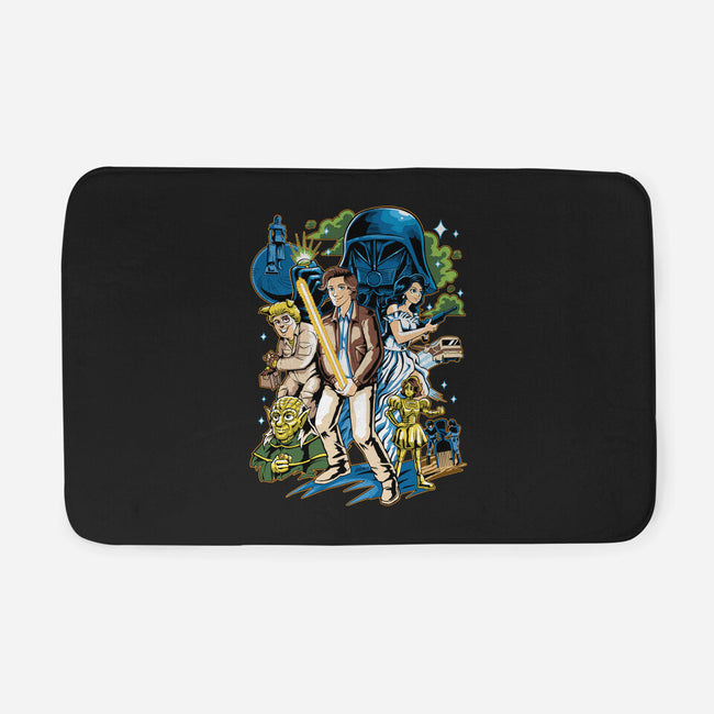 Crazy Space-none memory foam bath mat-Andriu