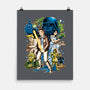 Crazy Space-none matte poster-Andriu