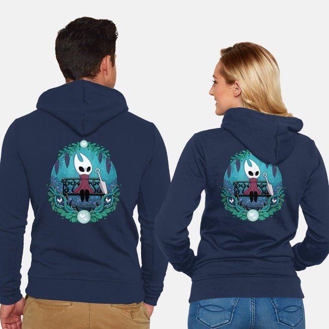 The Princess Protector-unisex zip-up sweatshirt-Zaia Bloom