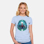 The Princess Protector-womens fitted tee-Zaia Bloom