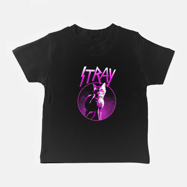 Neon Cat-baby basic tee-retrodivision