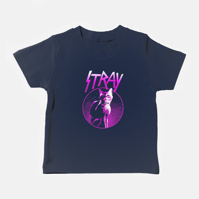 Neon Cat-baby basic tee-retrodivision