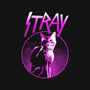 Neon Cat-none stretched canvas-retrodivision