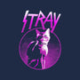 Neon Cat-mens basic tee-retrodivision