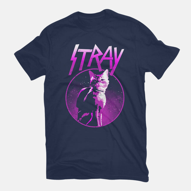 Neon Cat-mens basic tee-retrodivision