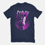 Neon Cat-mens basic tee-retrodivision