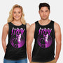 Neon Cat-unisex basic tank-retrodivision