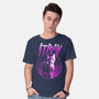 Neon Cat-mens basic tee-retrodivision