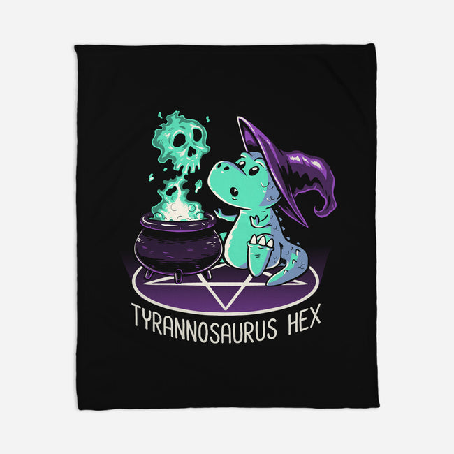 T-Hex-none fleece blanket-koalastudio