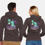 T-Hex-unisex zip-up sweatshirt-koalastudio
