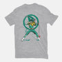 Green Ranger Sumi-e-youth basic tee-DrMonekers