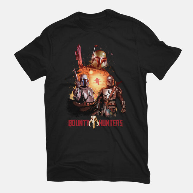 Bounty Hunters-youth basic tee-Conjura Geek