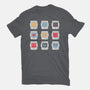 Robotic Emojis-womens fitted tee-paulagarcia