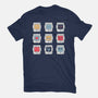 Robotic Emojis-womens fitted tee-paulagarcia