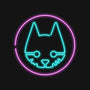 Neon Stray-none memory foam bath mat-paulagarcia