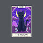Moon Cat Tarot-none polyester shower curtain-Conjura Geek