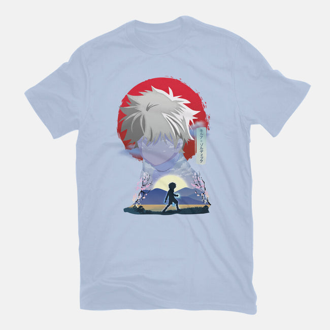 Killua Zoldyck-mens premium tee-sacca