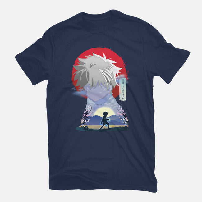 Killua Zoldyck-mens premium tee-sacca