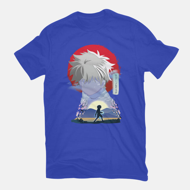 Killua Zoldyck-mens premium tee-sacca