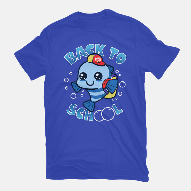 Back To School Of Fish-womens basic tee-Boggs Nicolas