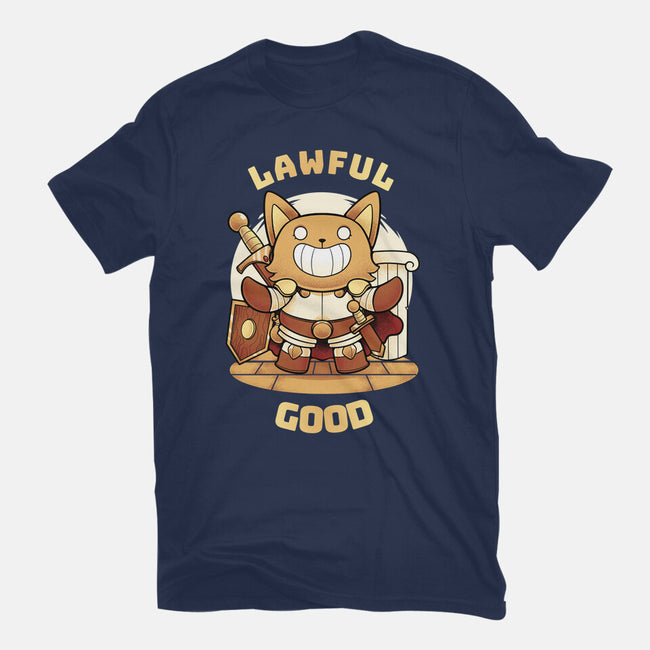 Lawful Good-mens basic tee-FunkVampire
