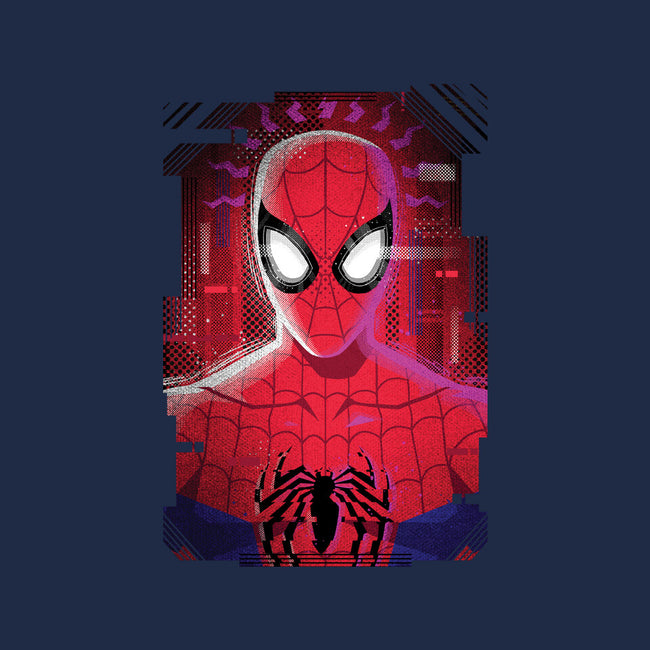 Spider Glitch-youth basic tee-danielmorris1993