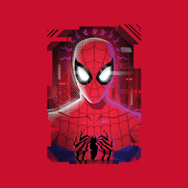 Spider Glitch-womens fitted tee-danielmorris1993