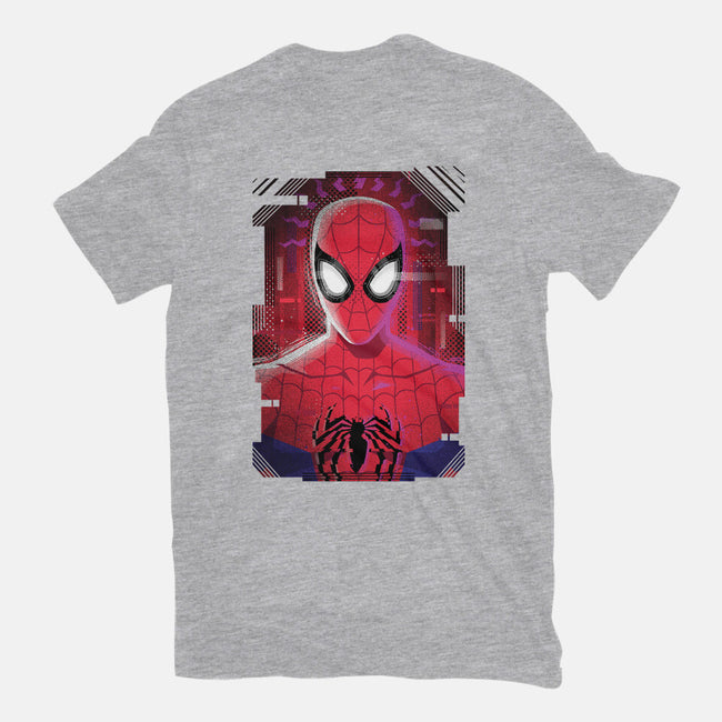 Spider Glitch-womens fitted tee-danielmorris1993