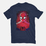 Spider Glitch-womens fitted tee-danielmorris1993
