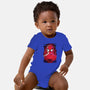 Spider Glitch-baby basic onesie-danielmorris1993