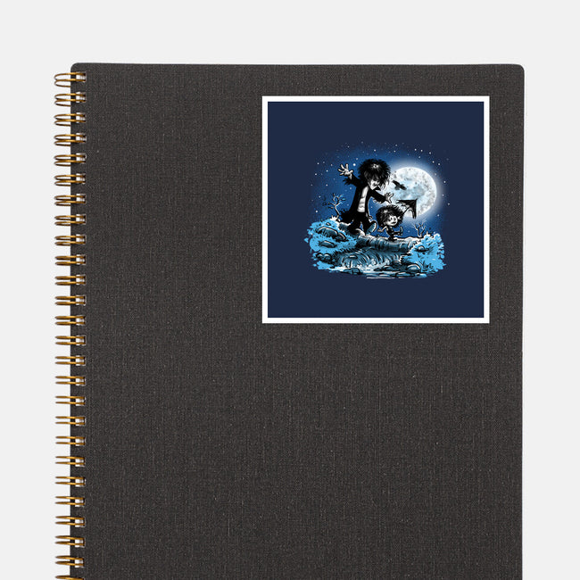 Dream And Death-none glossy sticker-zascanauta