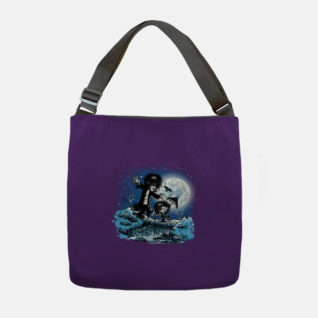 Dream And Death-none adjustable tote bag-zascanauta