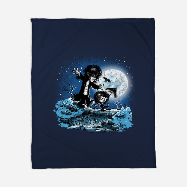 Dream And Death-none fleece blanket-zascanauta