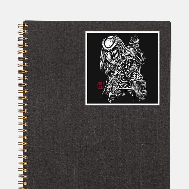 The Shadow Of The Hunter-none glossy sticker-DrMonekers