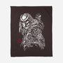 The Shadow Of The Hunter-none fleece blanket-DrMonekers