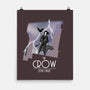 The Animated Crow-none matte poster-goodidearyan